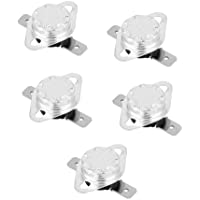 5 piezas KSD301 Interruptor de Módulo de Interruptor de Termostato de Control de Temperatura Normalmente Abierto…